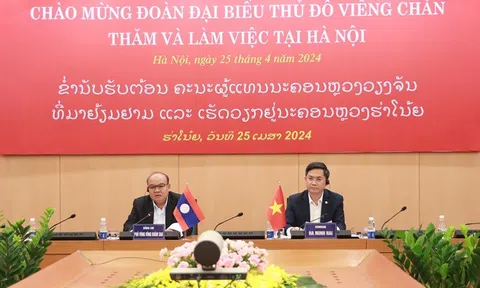 Hà Nội chia sẻ kinh nghiệm trong quản lý cơ sở kinh doanh dịch vụ giải trí, phát triển du lịch với Thủ đô Viêng Chăn, Lào