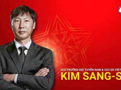HLV Kim Sang Sik chính thức dẫn dắt đội tuyển Việt Nam